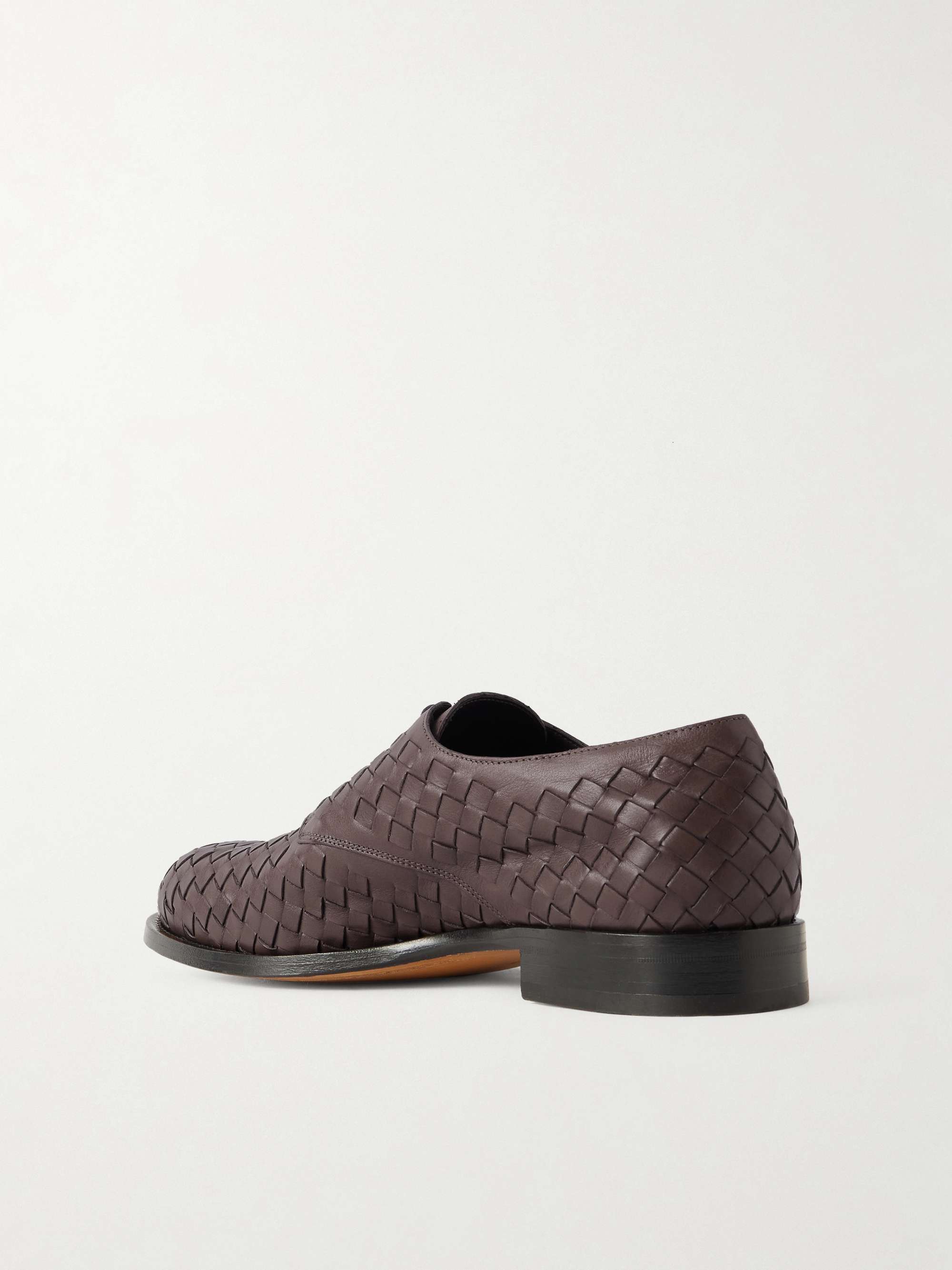 THE ROW Novus Woven Leather Derby Shoes for Men | MR PORTER