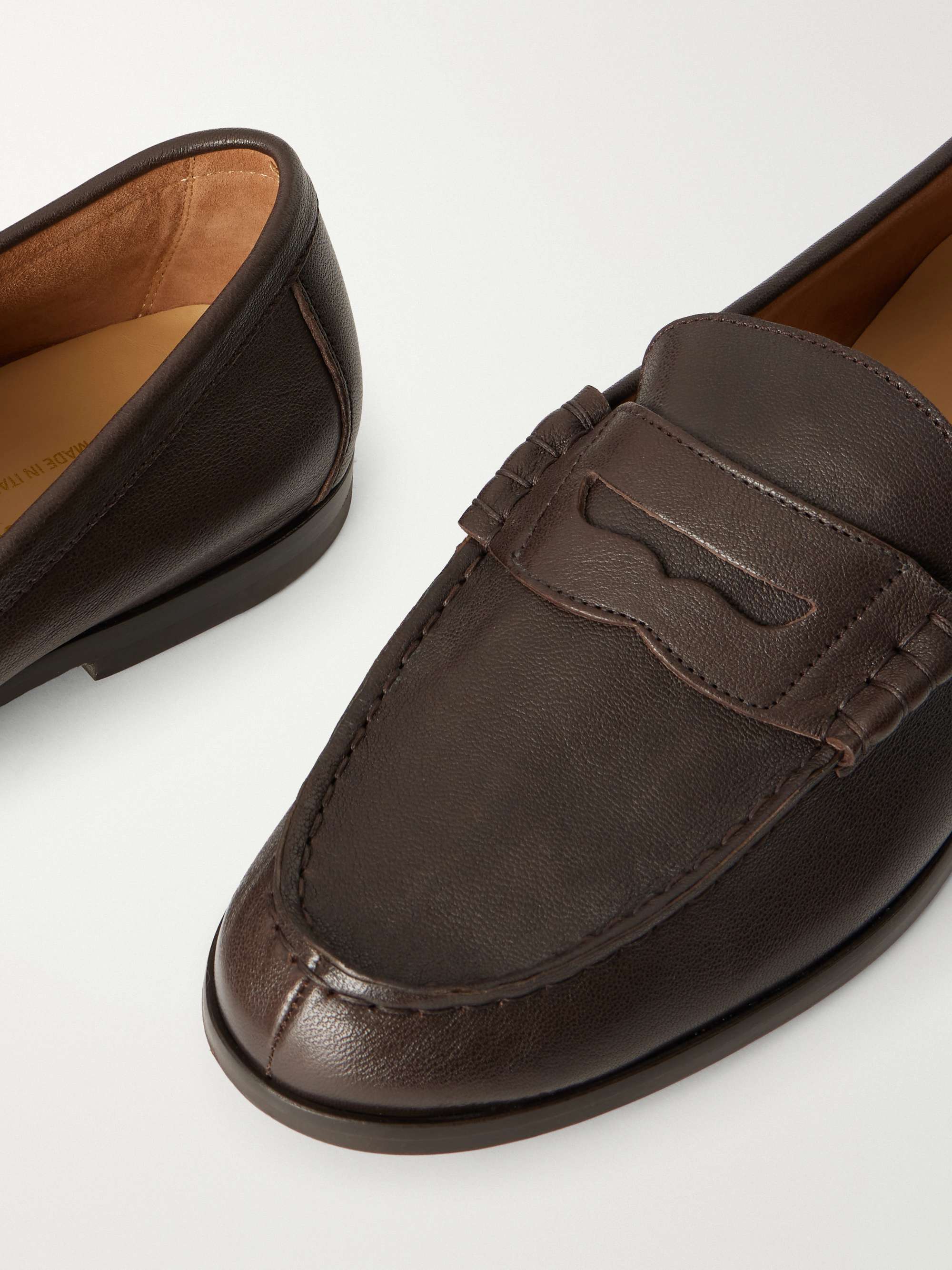 Men’s common project leather penny loafer size 42 made in Italy Common Projects Soft Penny Loafer (Men) | Nordstrom main image 2