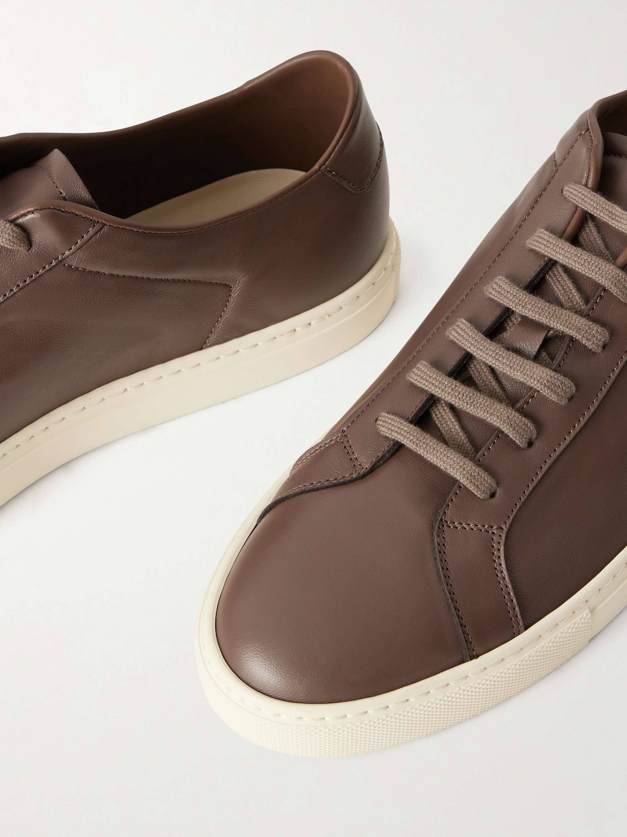 COMMON PROJECTS Achilles Slim Premium Leather Sneakers for Men 