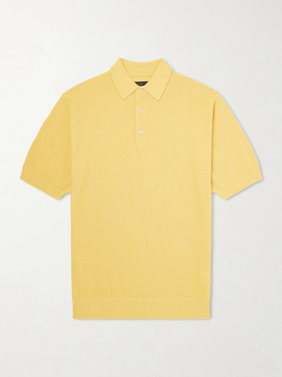 Beams Plus Cotton-Blend Piqué Polo Shirt - Men
