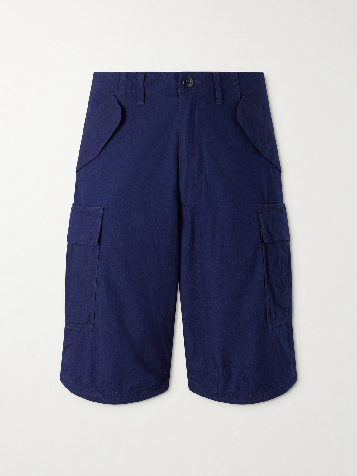 Beams Plus Straight-Leg Cotton-Ripstop Cargo Shorts - Men