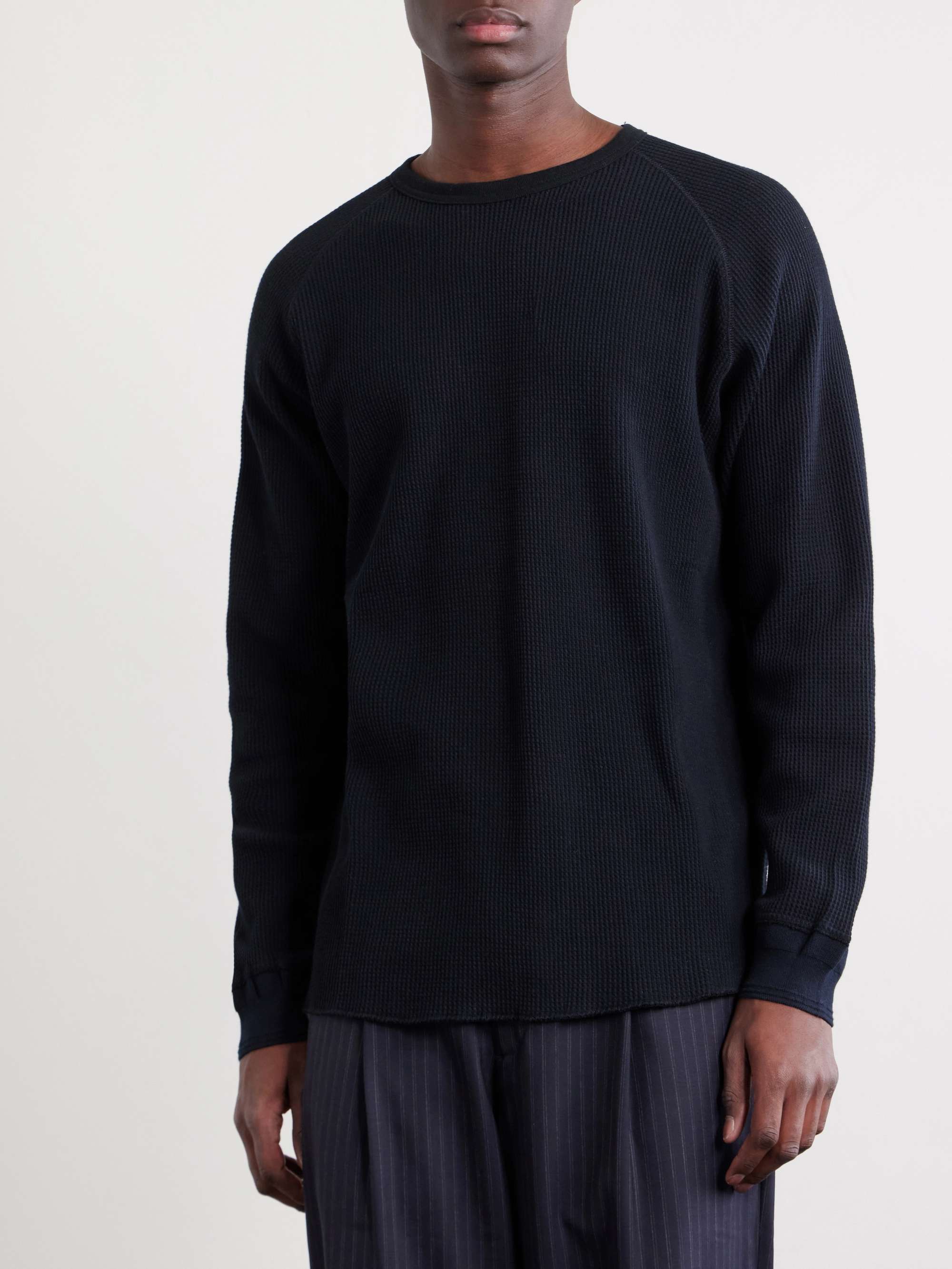 BEAMS PLUS Slim-Fit Waffle-Knit Cotton T-Shirt