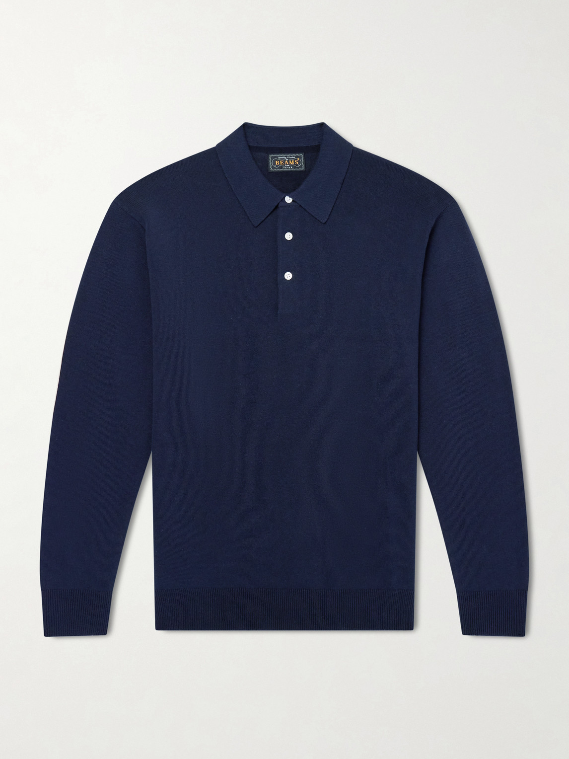 Beams Plus Knitted Polo Shirt - Men