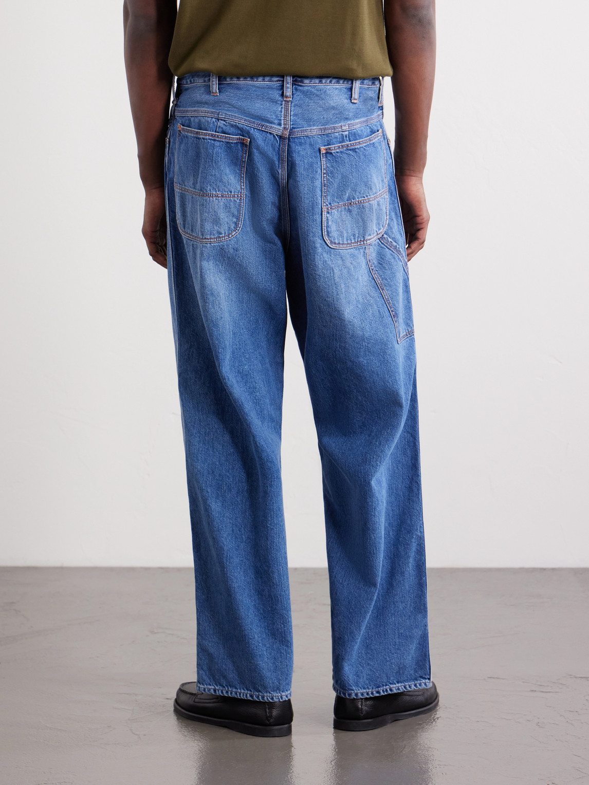  Beams Plus - Painters Straight-leg Jeans - Men - Blue - S 