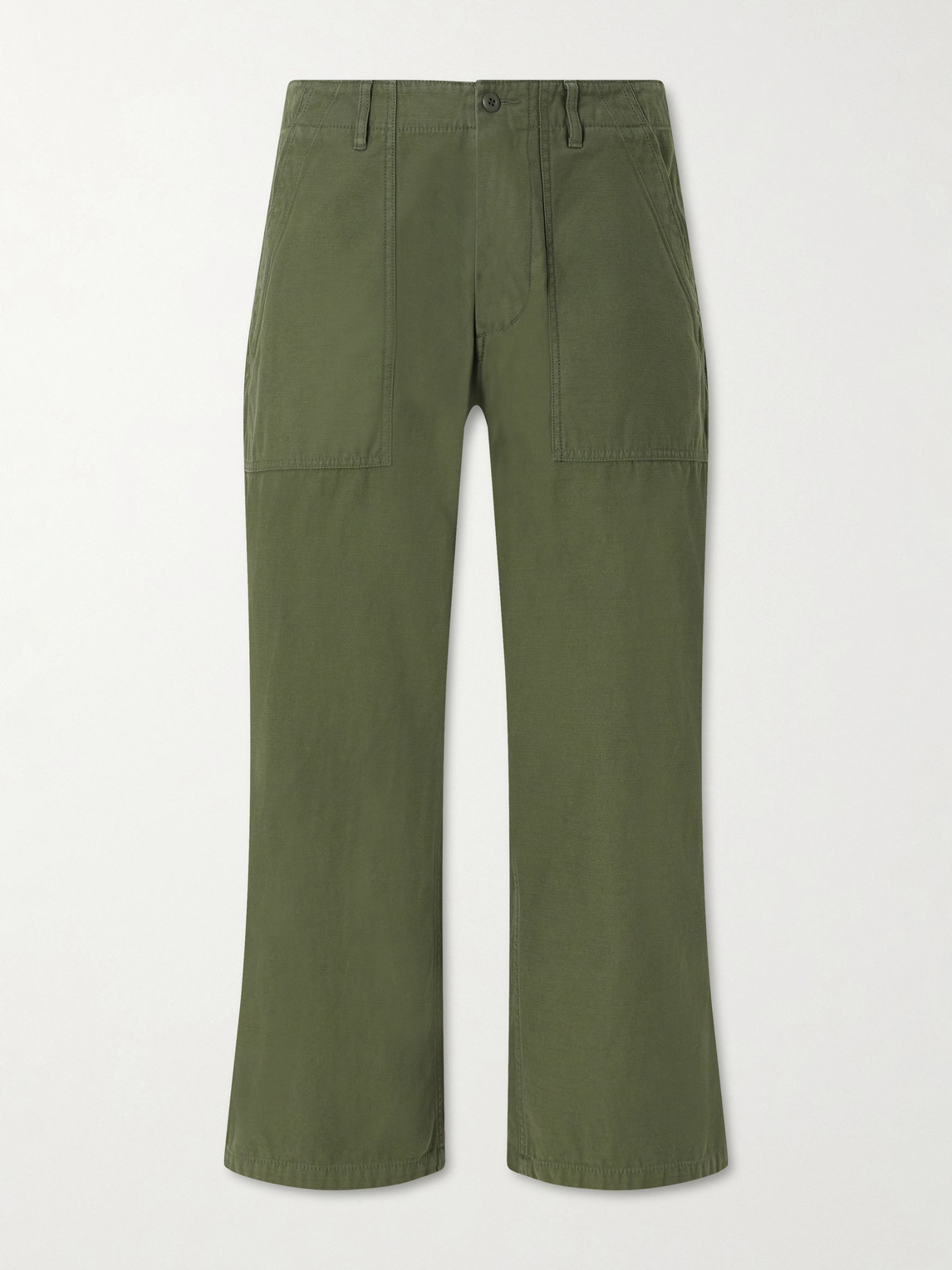 Beams Plus traight-Leg Cotton Trousers - Men