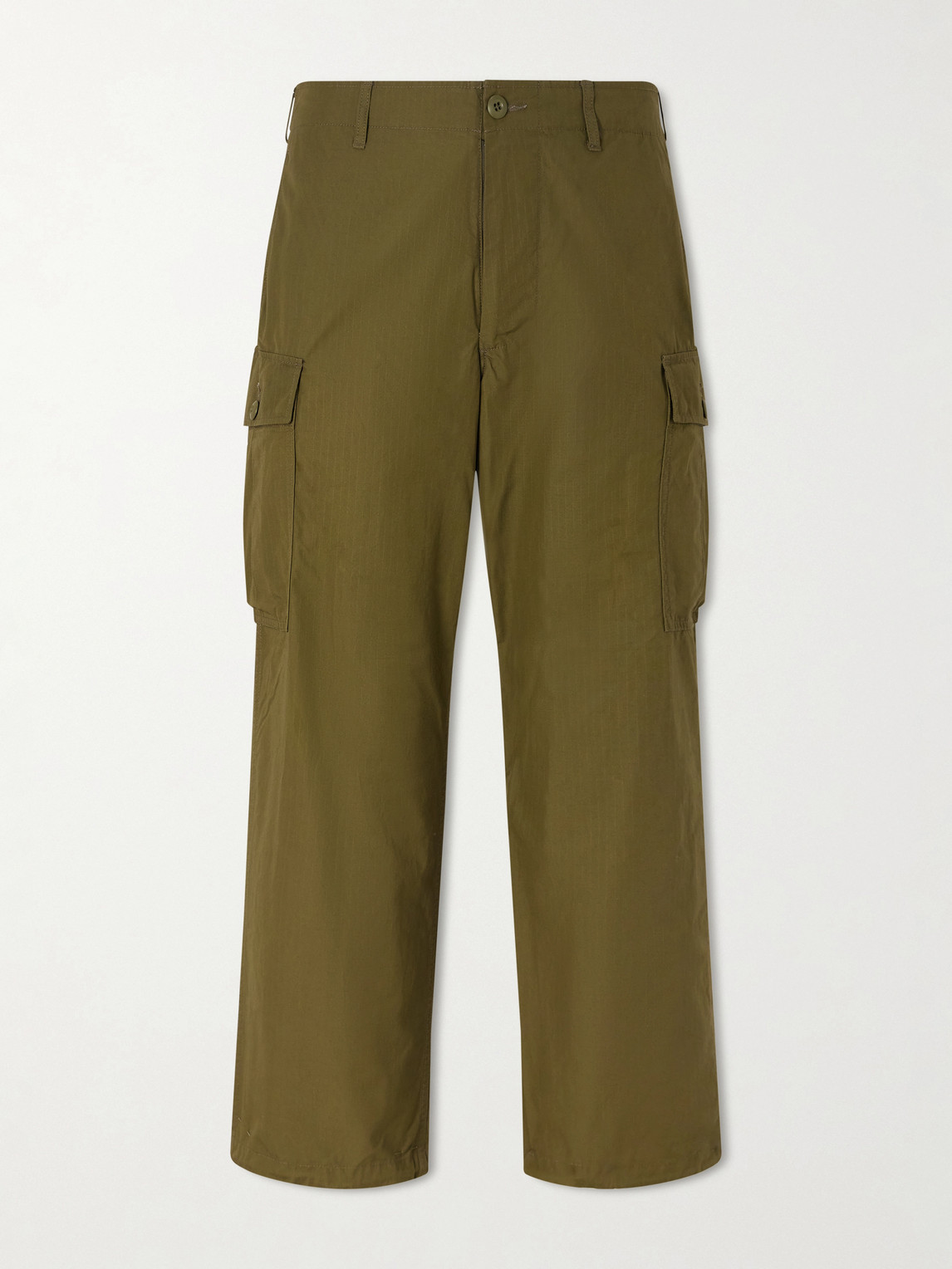 Beams Plus Cotton-Ripstop Cargo Trousers - Men