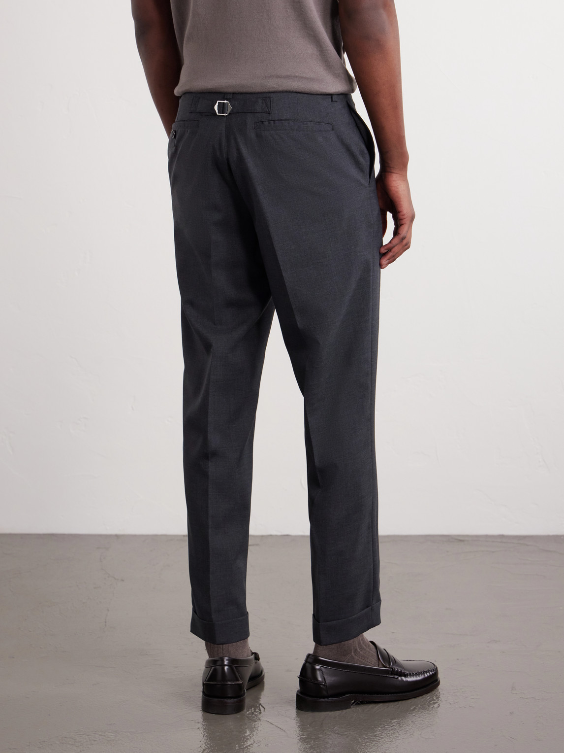  Beams Plus - Ivy Straight-leg Woven Suit Trousers - Men - Gray - S 