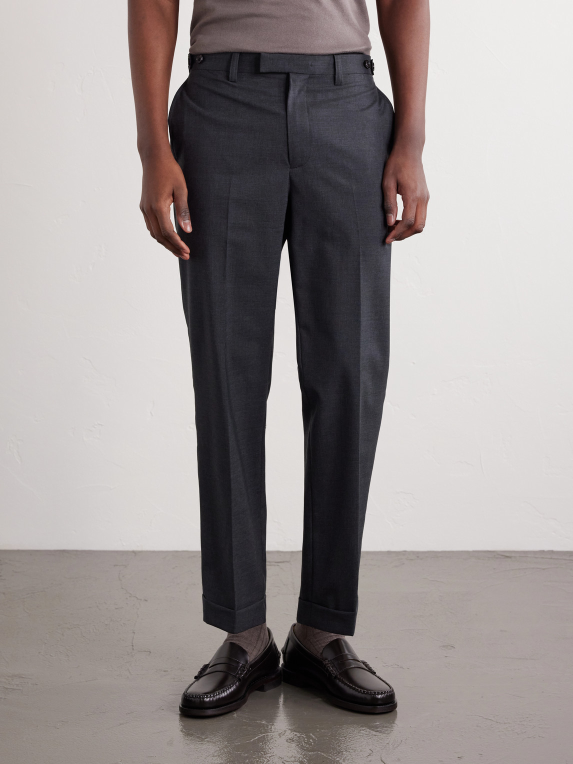  Beams Plus - Ivy Straight-leg Woven Suit Trousers - Men - Gray - S 