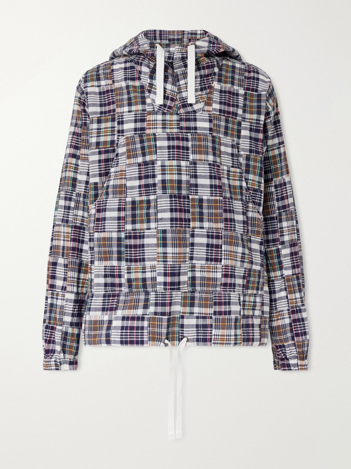 Beams Plus Patchwork Checked Cotton Jacket - Men