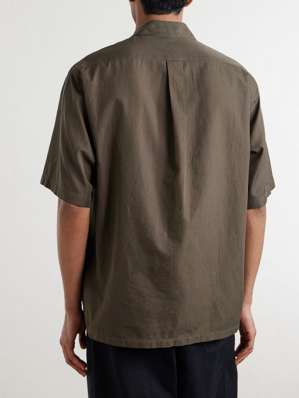 Cotton And Silk-Blend Shirt