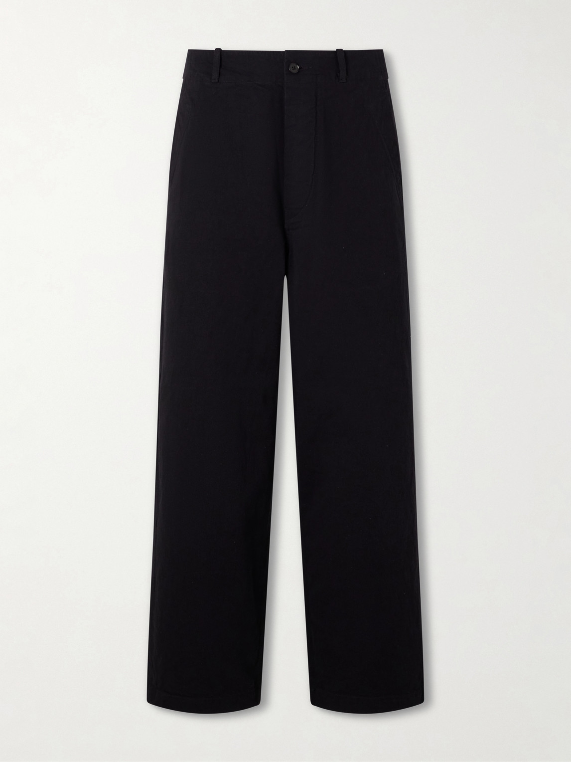 Kaptain Sunshine – Wide-Leg Cotton-Drill Trousers