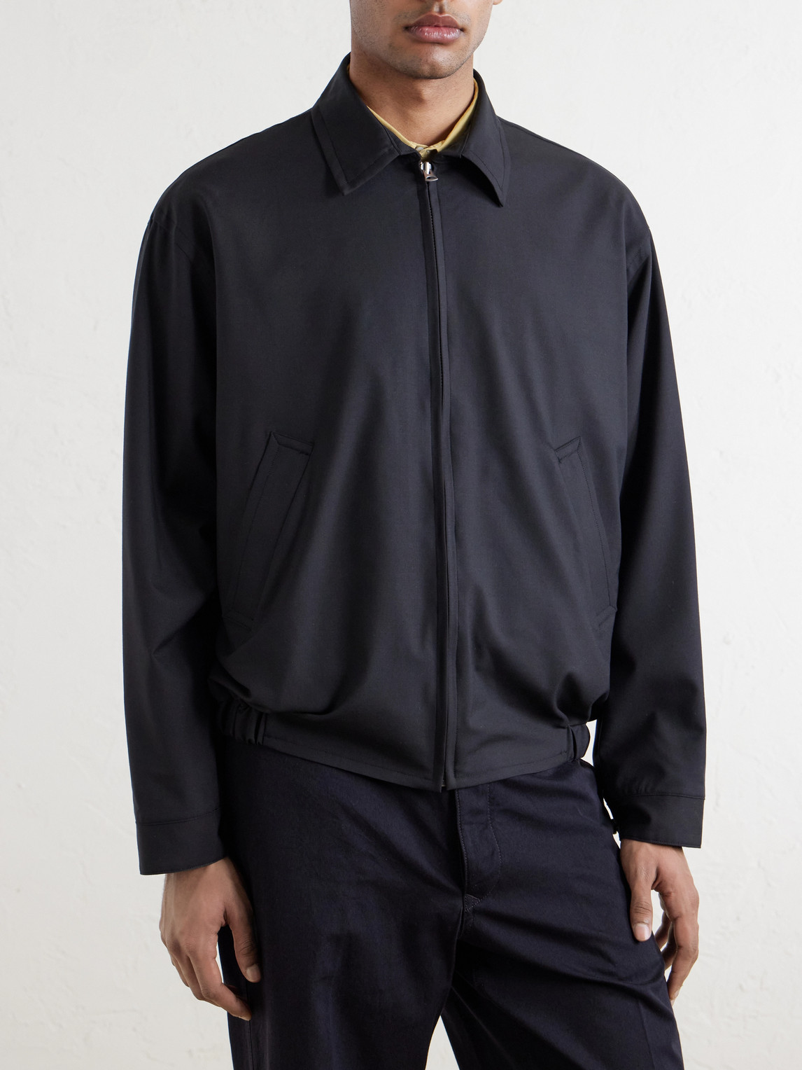  Kaptain Sunshine - Wool Blouson Jacket - Men - Black - 3 