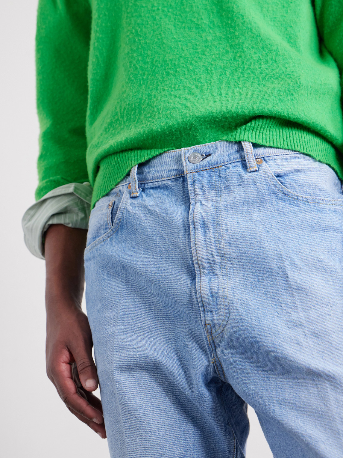 Skate Shoecut Straight-Leg Denim