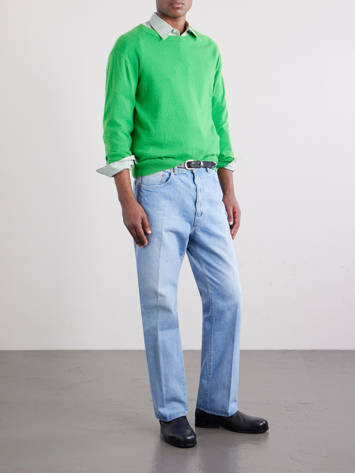 Skate Shoecut Straight-Leg Denim