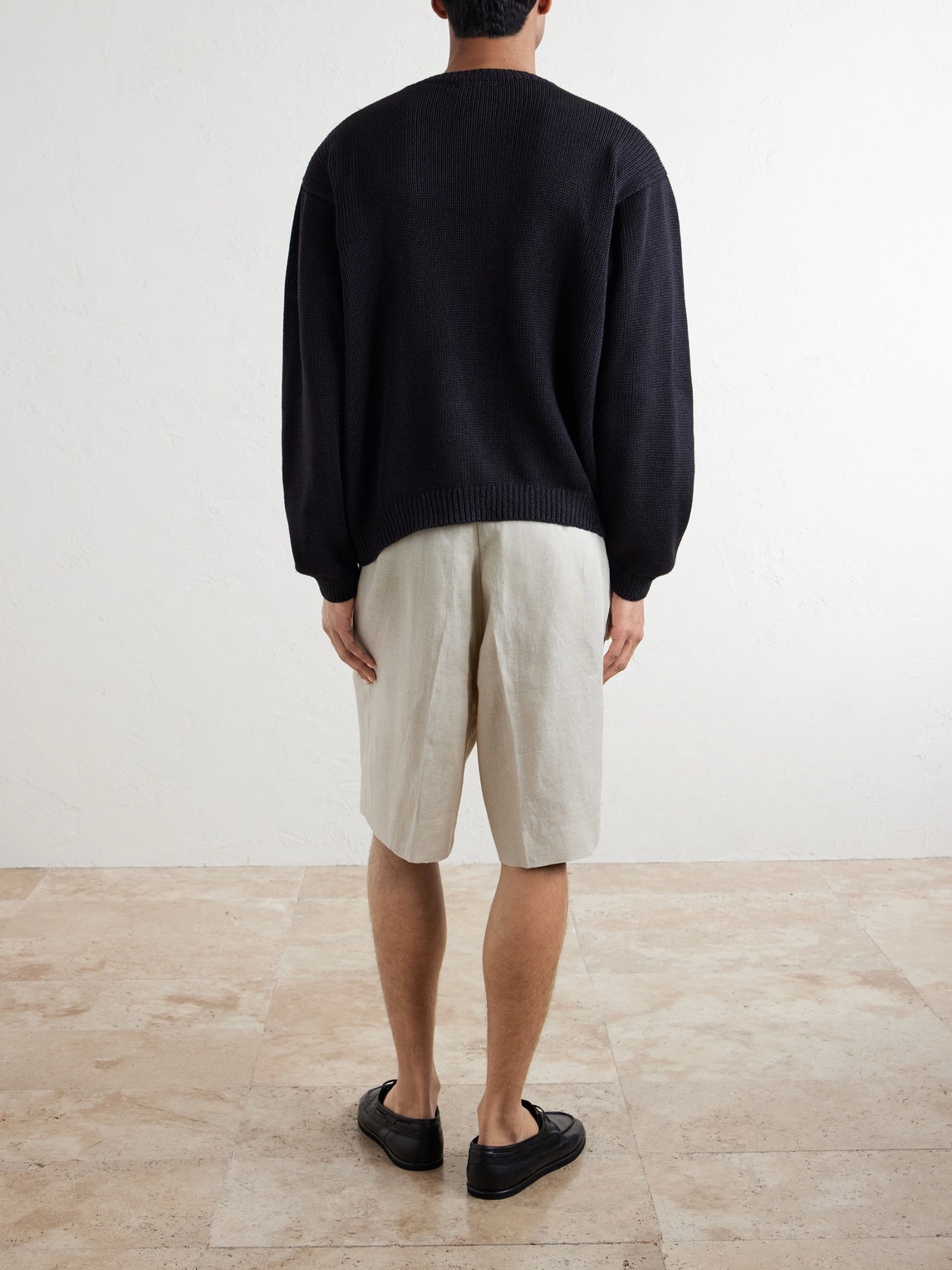  Kaptain Sunshine - Cotton Sweater - Men - Black - 2 