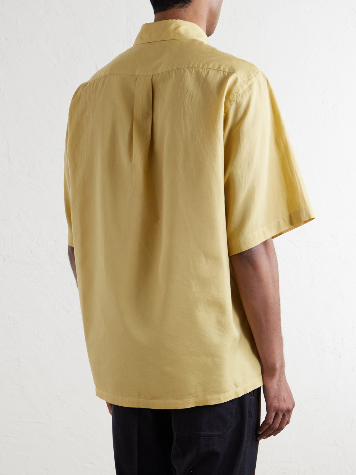 Cotton And Silk-Blend Shirt
