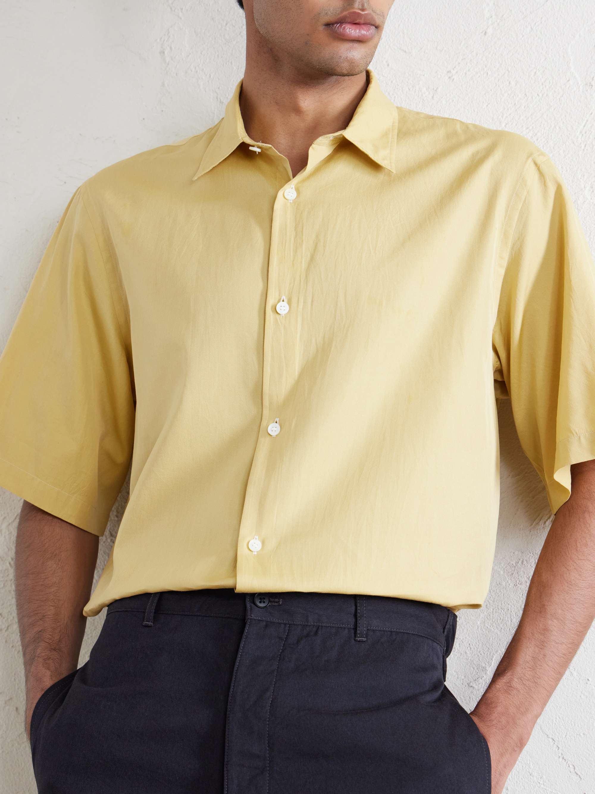 KAPTAIN SUNSHINE Cotton and Silk-Blend Shirt for Men | MR PORTER