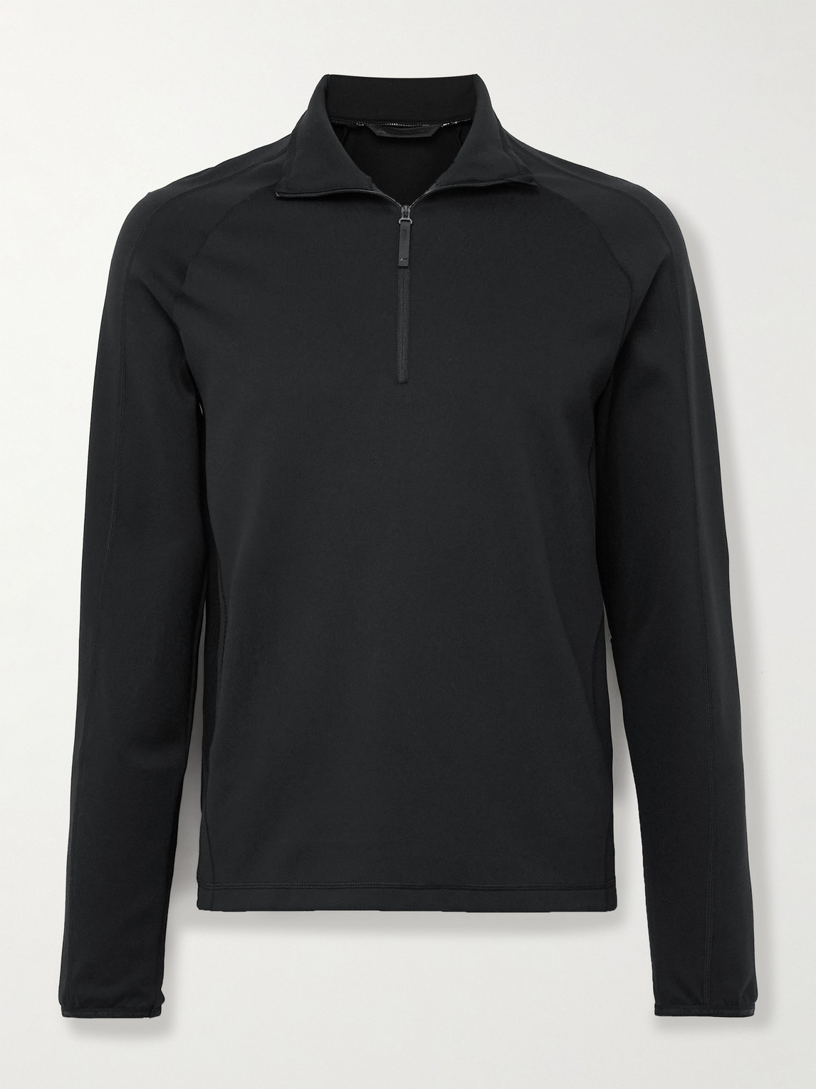 Aztech Mountain Ajax lim-Fit tretch-Jersey Zip-Up ki Base Layer - Men