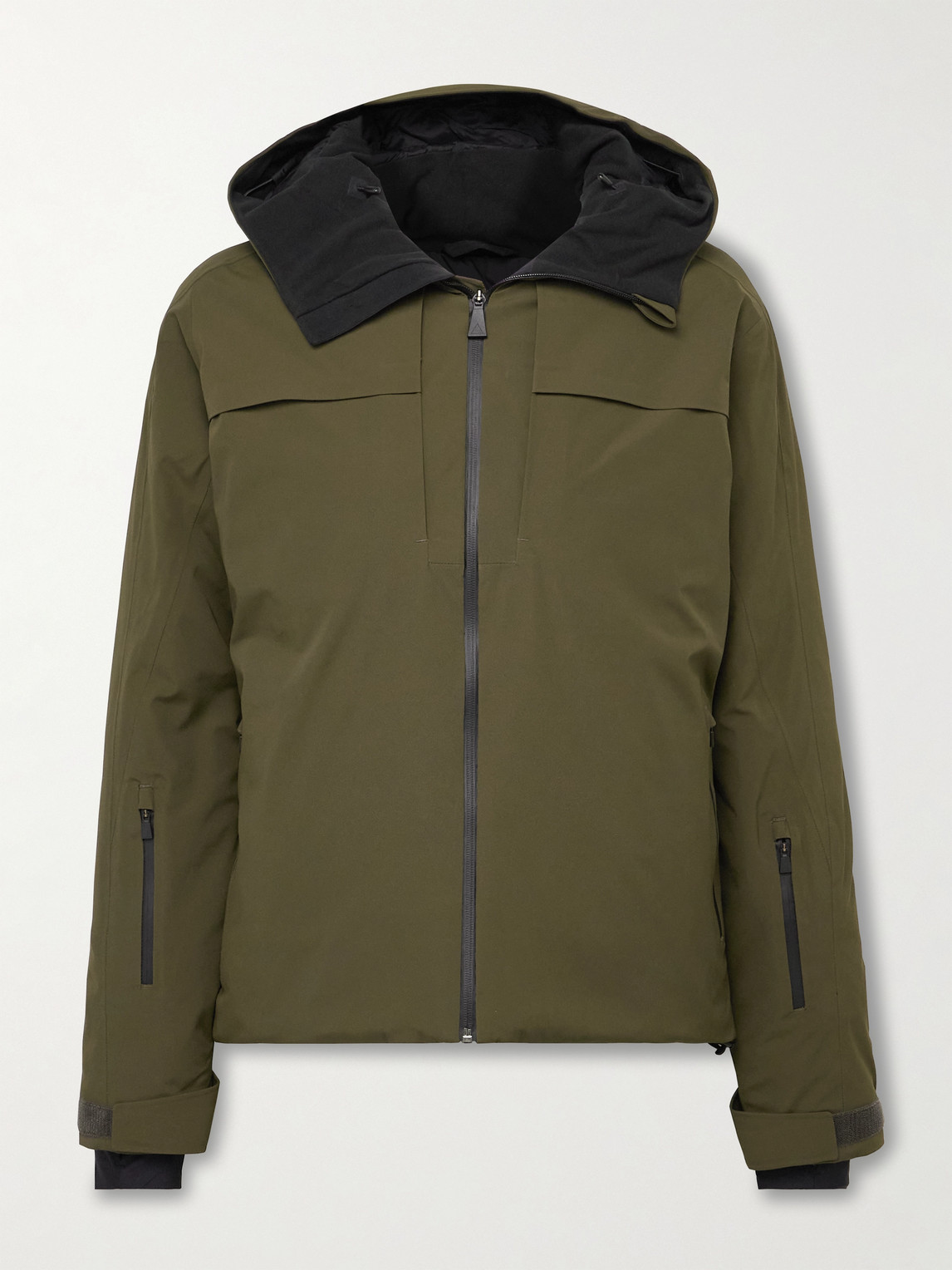 Aztech Mountain Hayden Padded Hooded Ski Jacket In Green