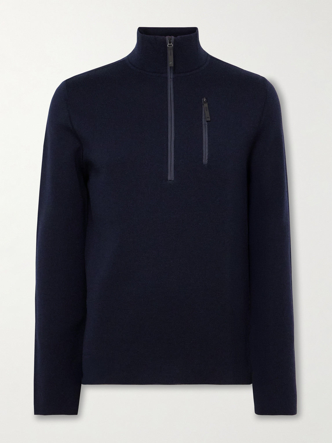 Aztech Mountain Matterhorn hell-Trimmed Wool Half-Zip ki Mid-Layer - Men