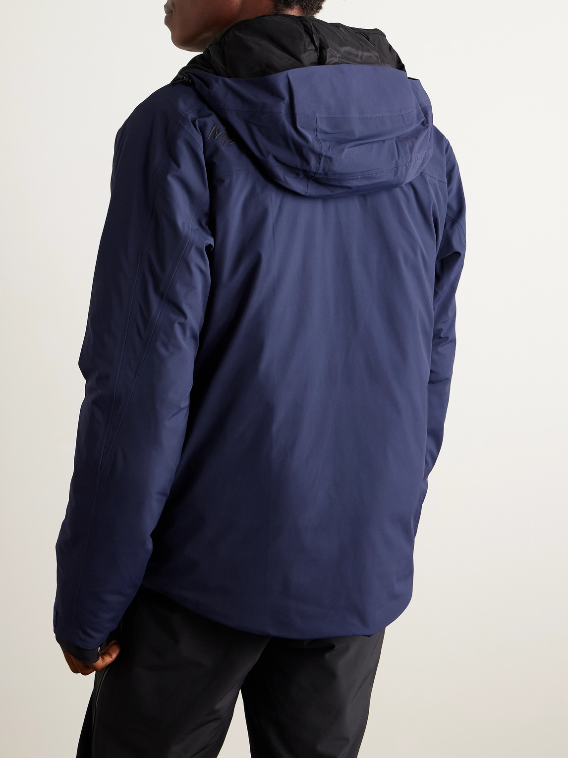  Aztech Mountain - Hayden Padded Hooded Ski Jacket - Men - Blue - S 