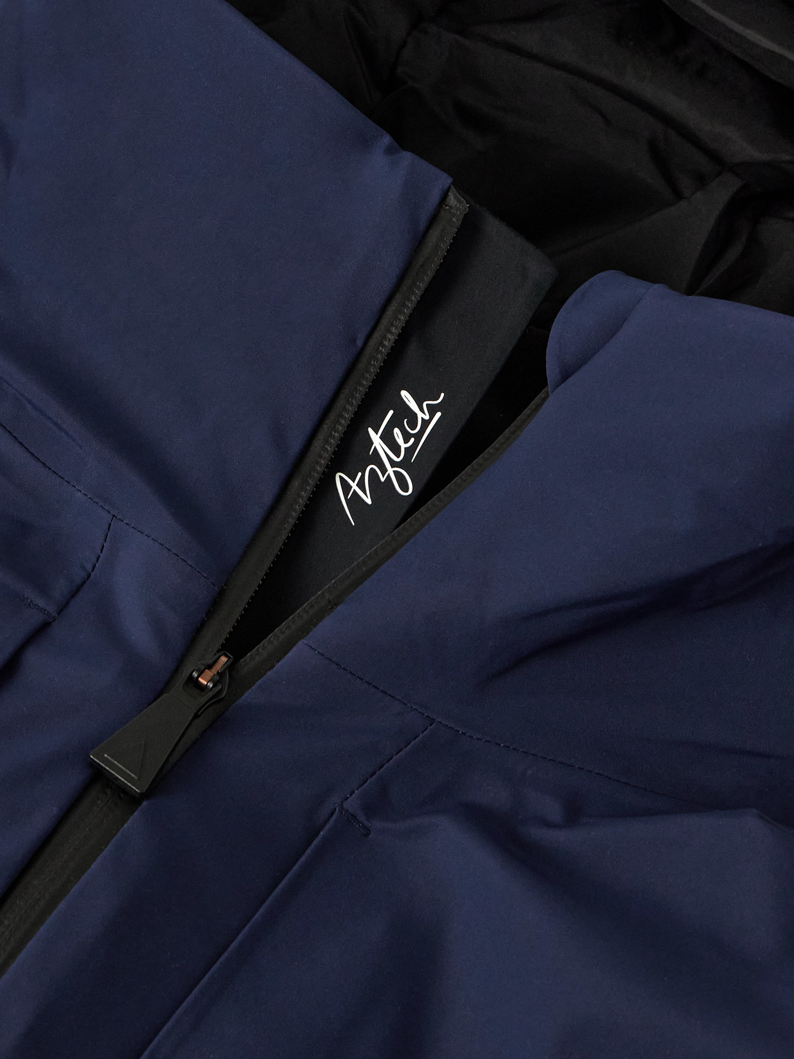  Aztech Mountain - Hayden Padded Hooded Ski Jacket - Men - Blue - S 