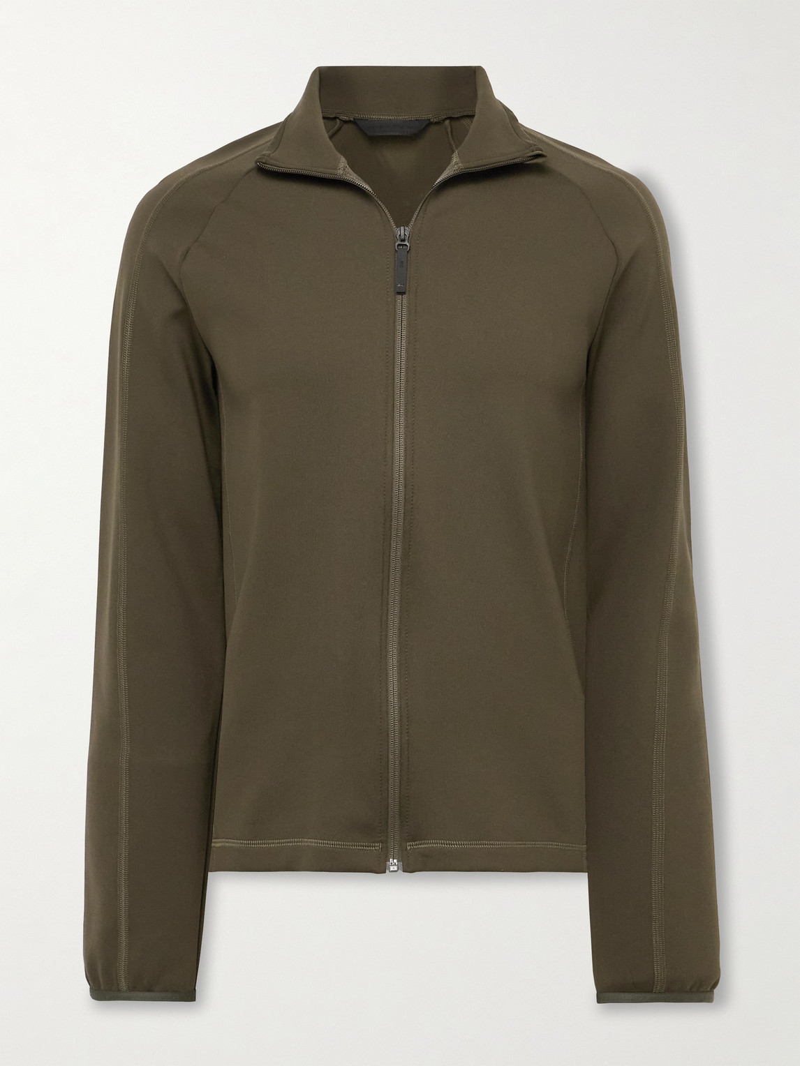 Aztech Mountain Ajax lim-Fit tretch-Jersey Zip-Up ki Mid-Layer - Men