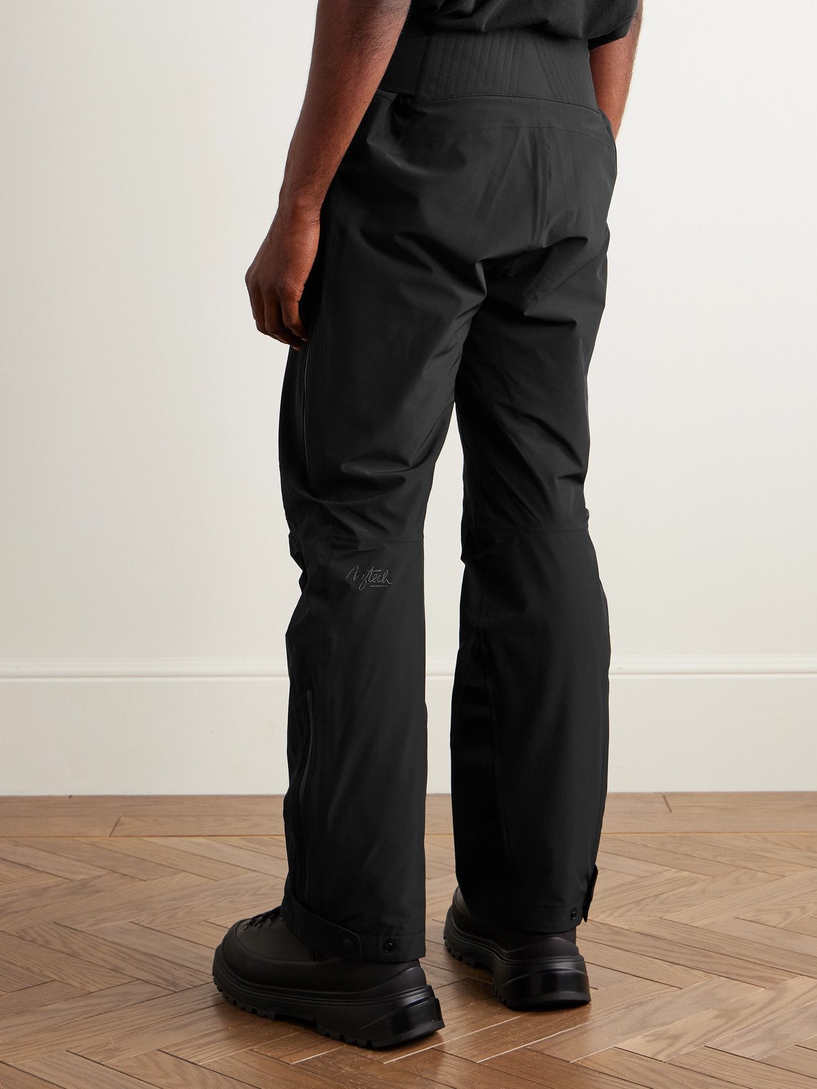  Aztech Mountain - Team Aztech Bootcut Padded Ski Pants - Men - Black - L 