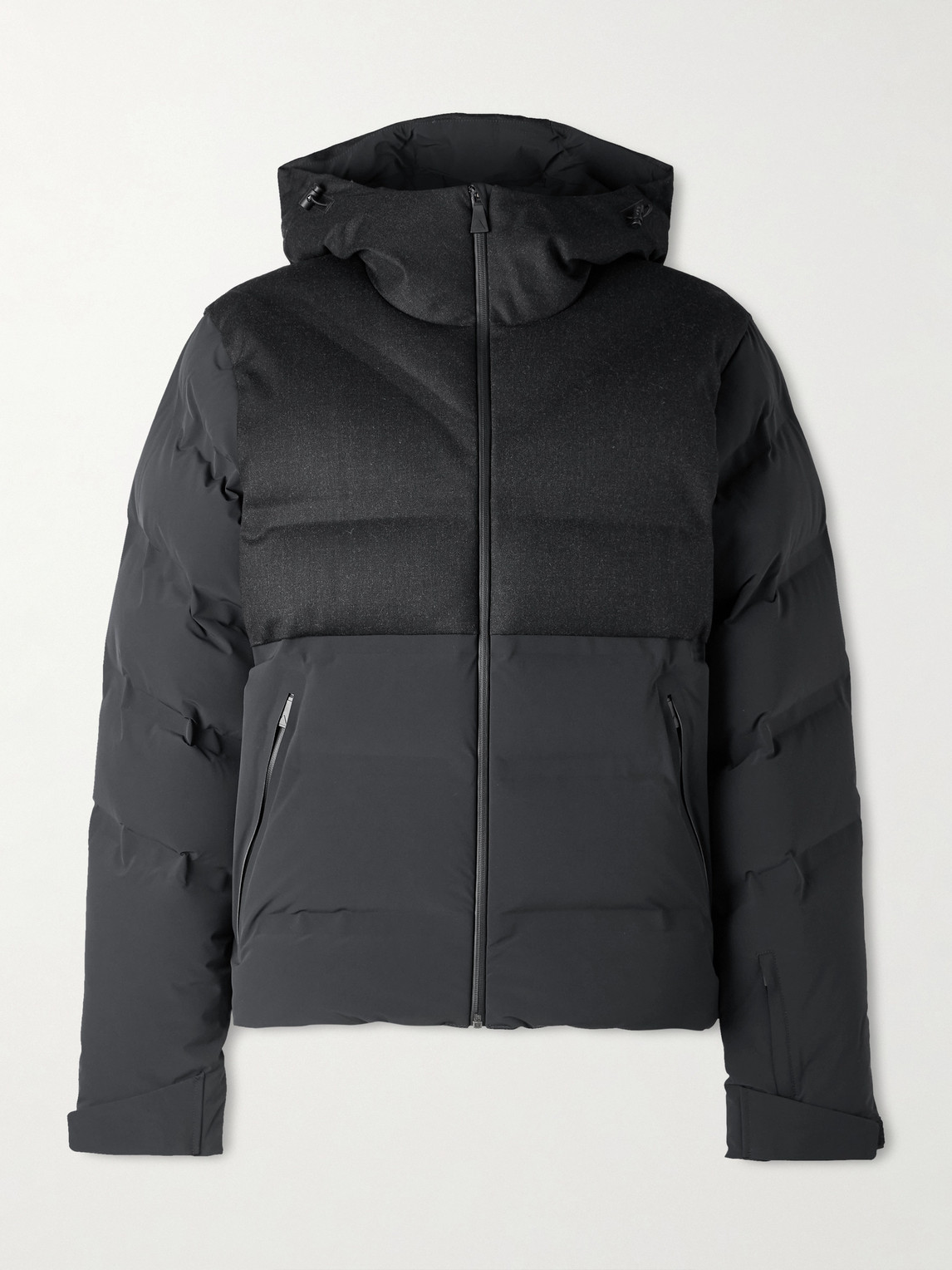 Aztech Mountain – Wool-Blend Trimmed Shell Down Jacket