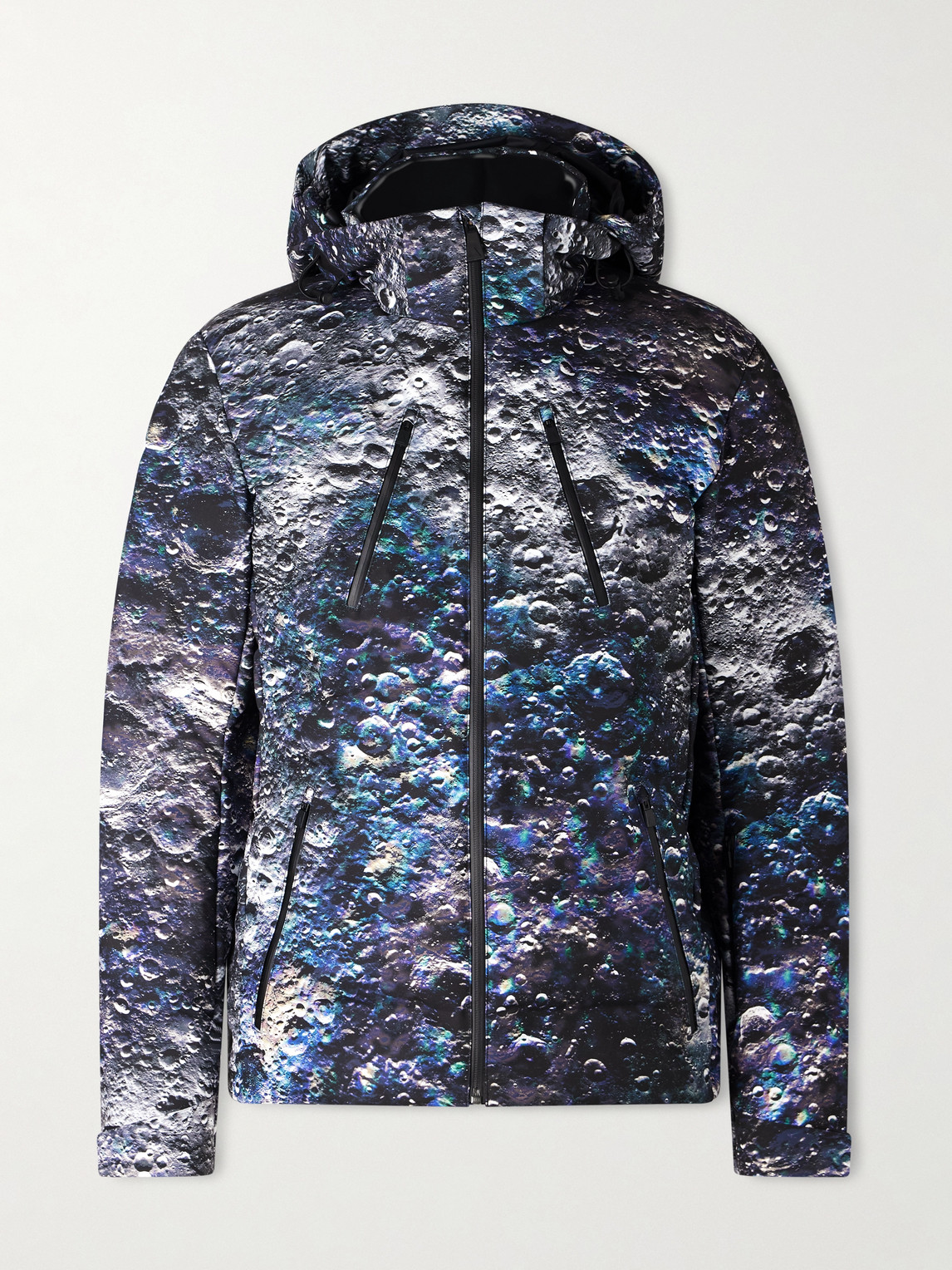 Aztech Mountain – MDJ Nuke Suit Printed Quilted Hooded Down Ski Jacket