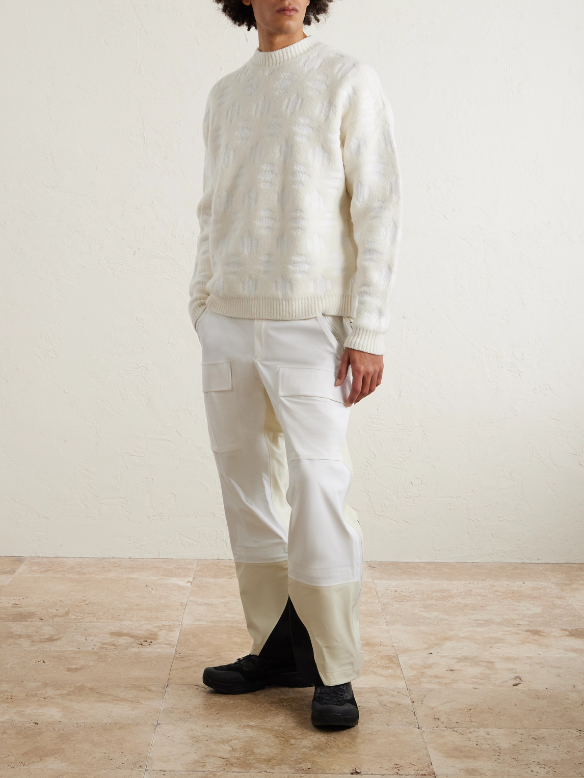 + Matthew Day Jackson Snowflake Virgin Wool-Blend Sweater — 2