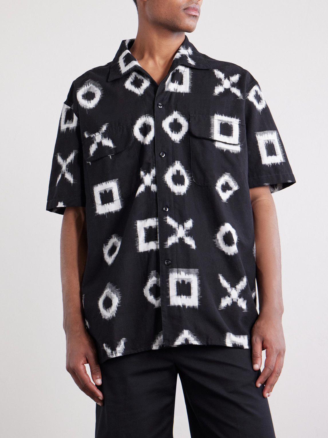 Milano Cotton-Jacquard Shirt