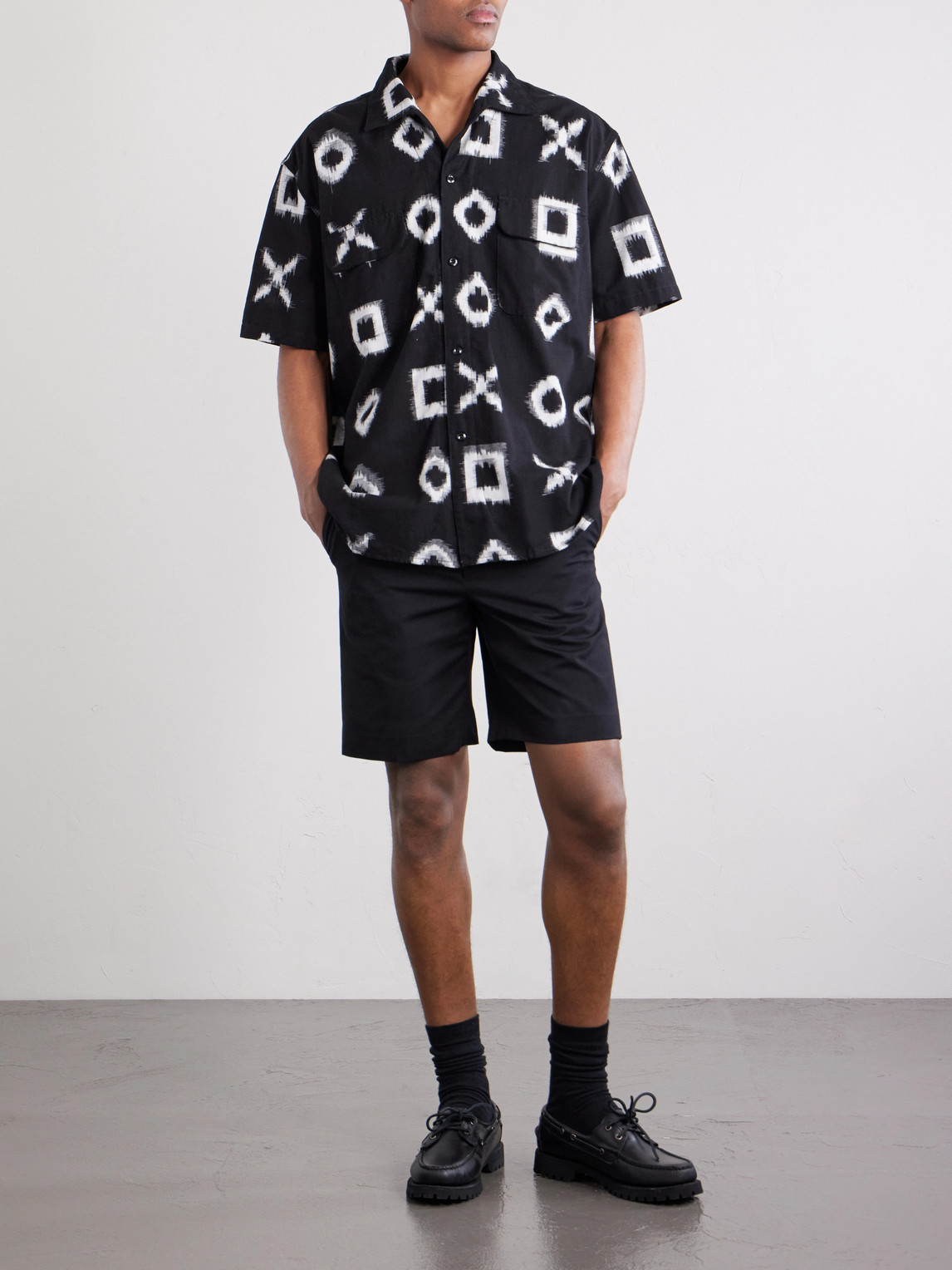 Milano Cotton-Jacquard Shirt