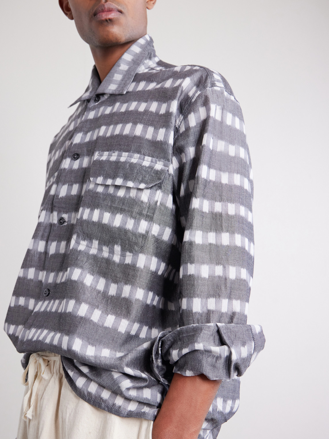 Milano Printed Cotton Shirt