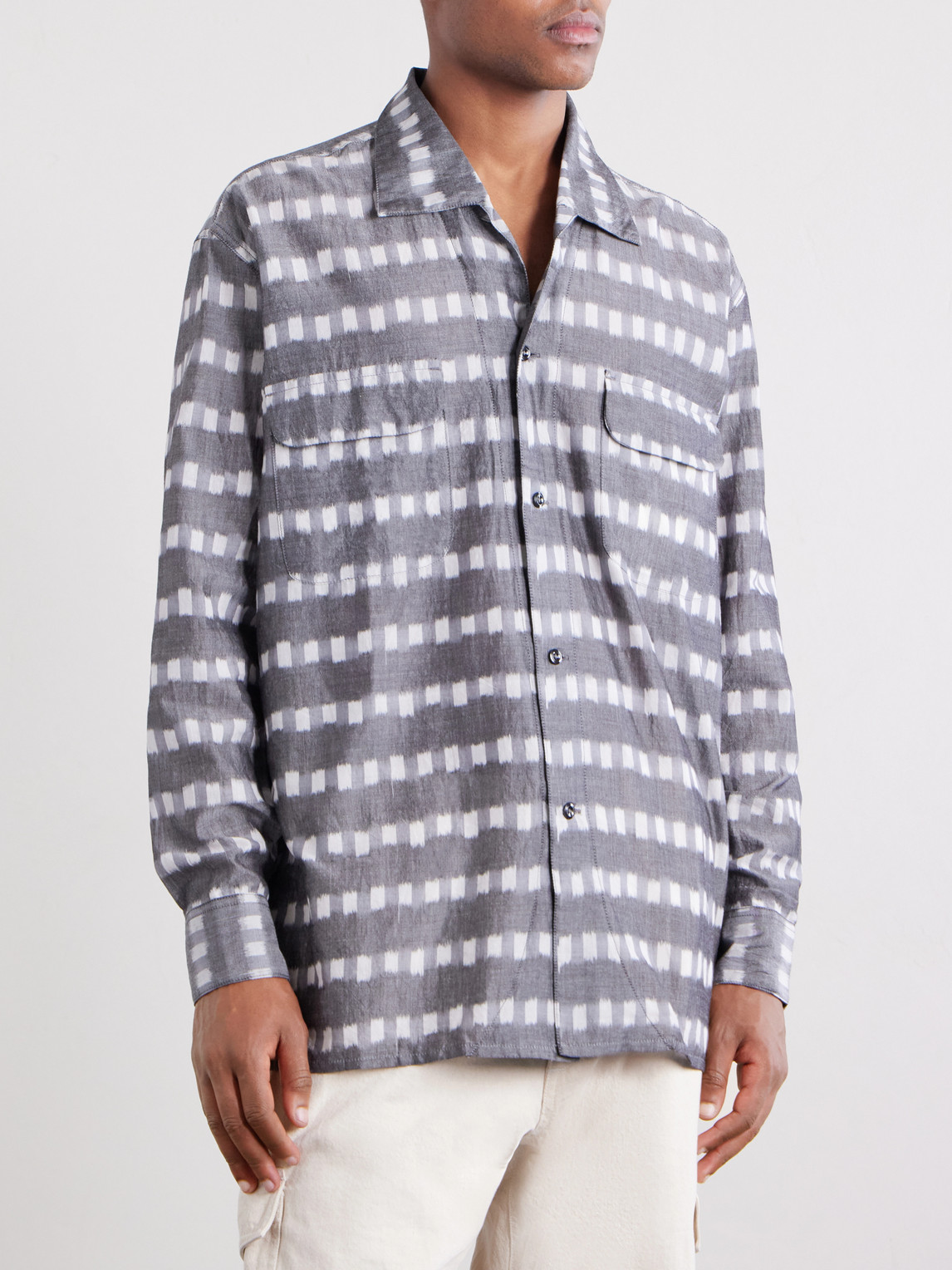 Milano Printed Cotton Shirt