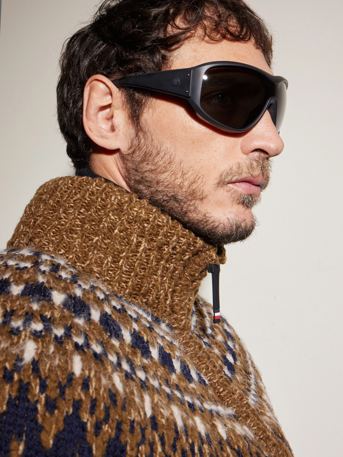 Thyra Oversized Oval-Frame Acetate Sunglasses — 2