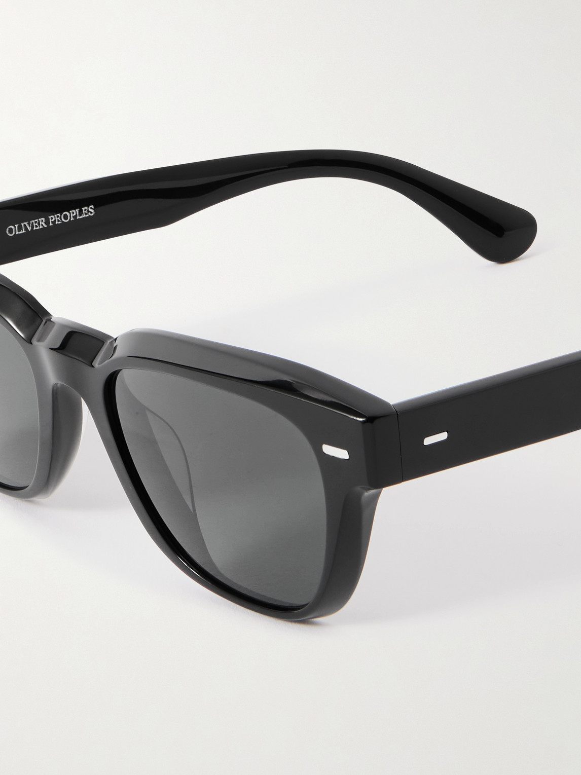Oliver Peoples Rueny D-frame Acetate Sunglasses In Black