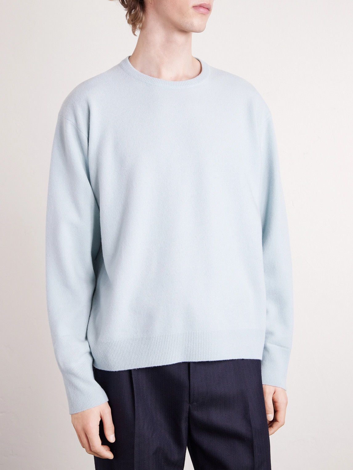 Ssstein Wool Sweater In Blue