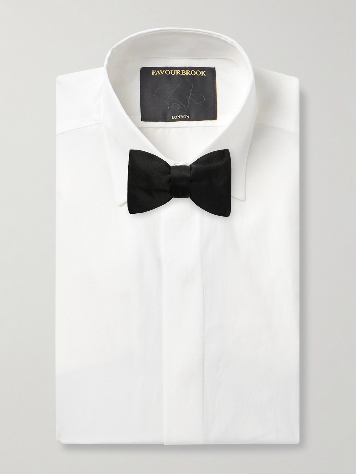 Favourbrook Gatsby Cotton-poplin Shirt In White