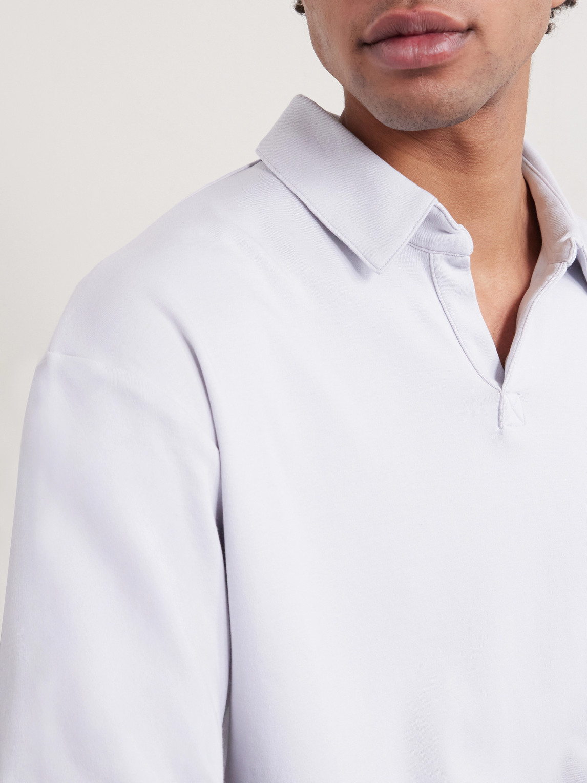 Supima Cotton-Jersey Polo Shirt