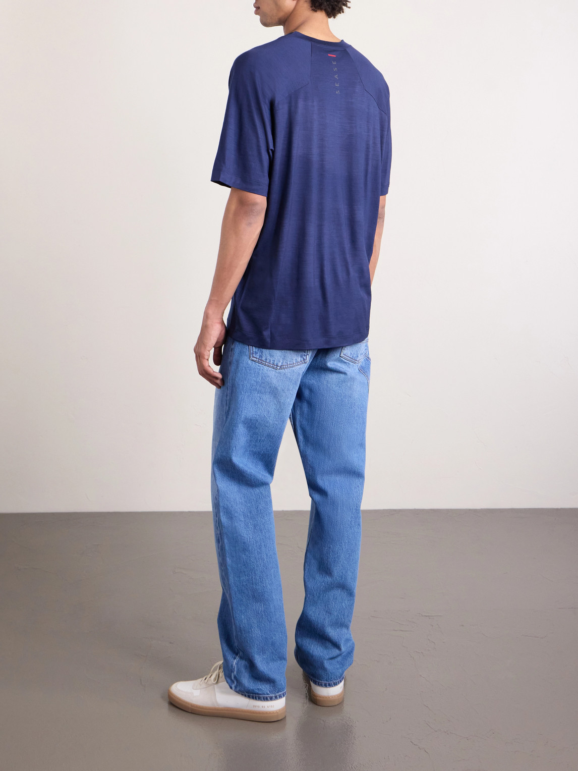 Runner Logo-Print Merino T-Shirt