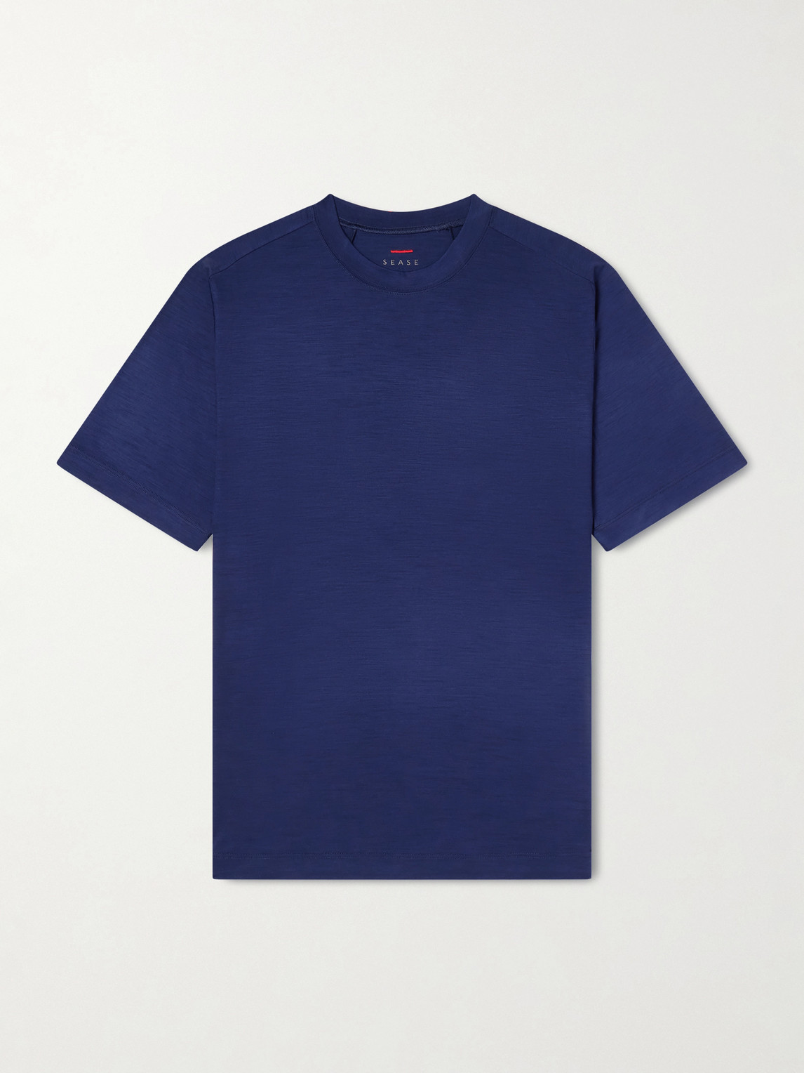 SEASE – Runner Logo-Print Merino Wool T-Shirt