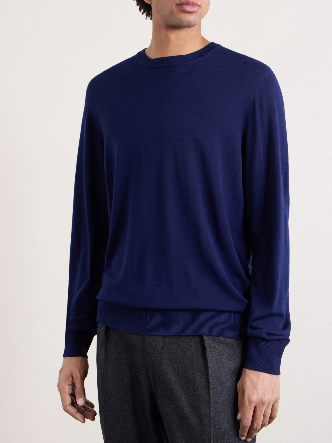  Sease - Lasca Wish® Virgin Wool T-shirt - Men - Blue - S 