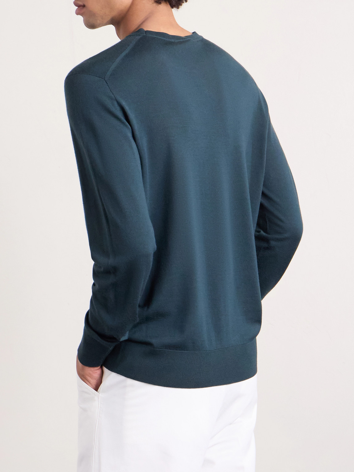  Sease - Lasca Wish® Virgin Wool T-shirt - Men - Green - S 