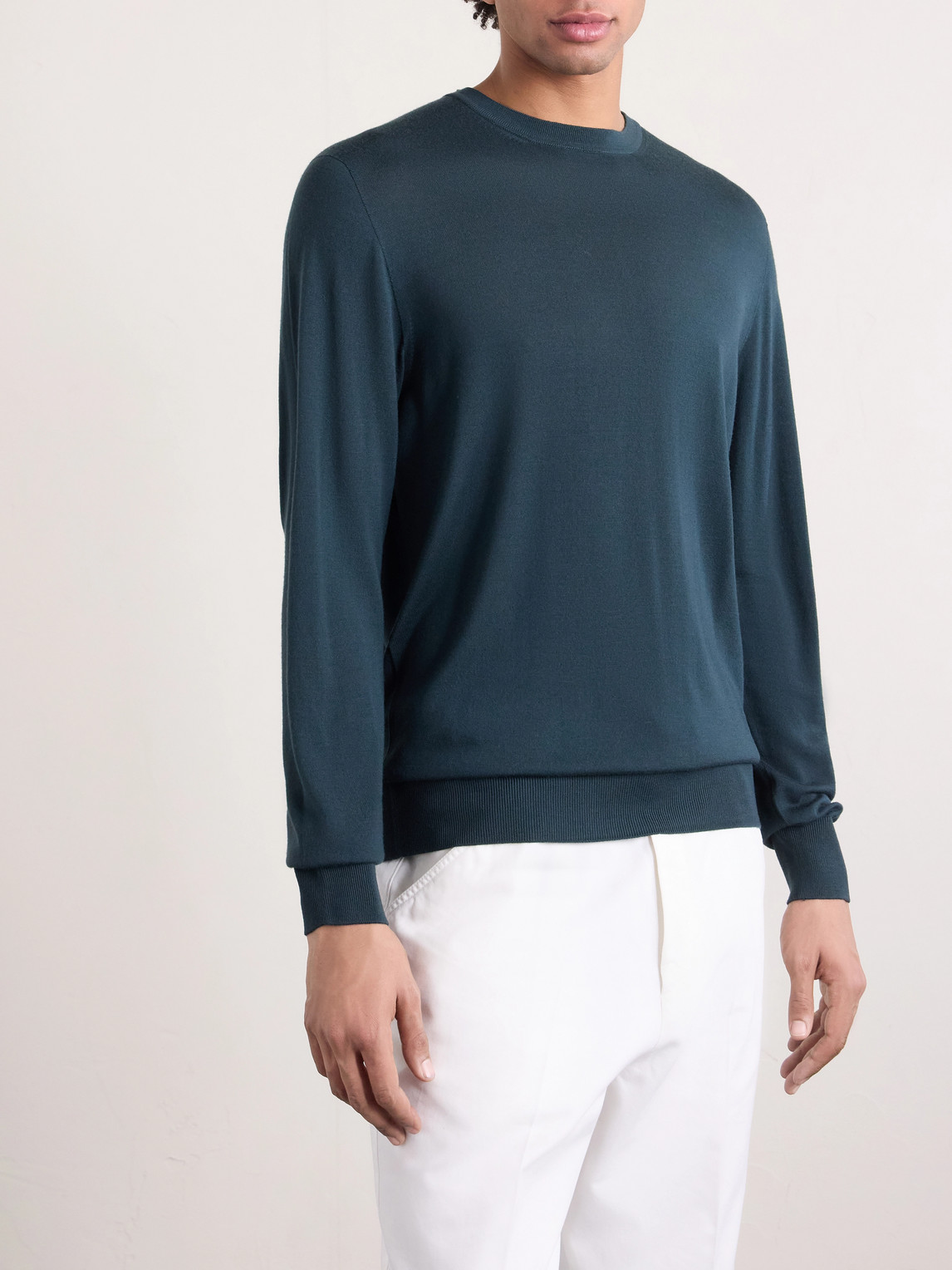  Sease - Lasca Wish® Virgin Wool T-shirt - Men - Green - S 