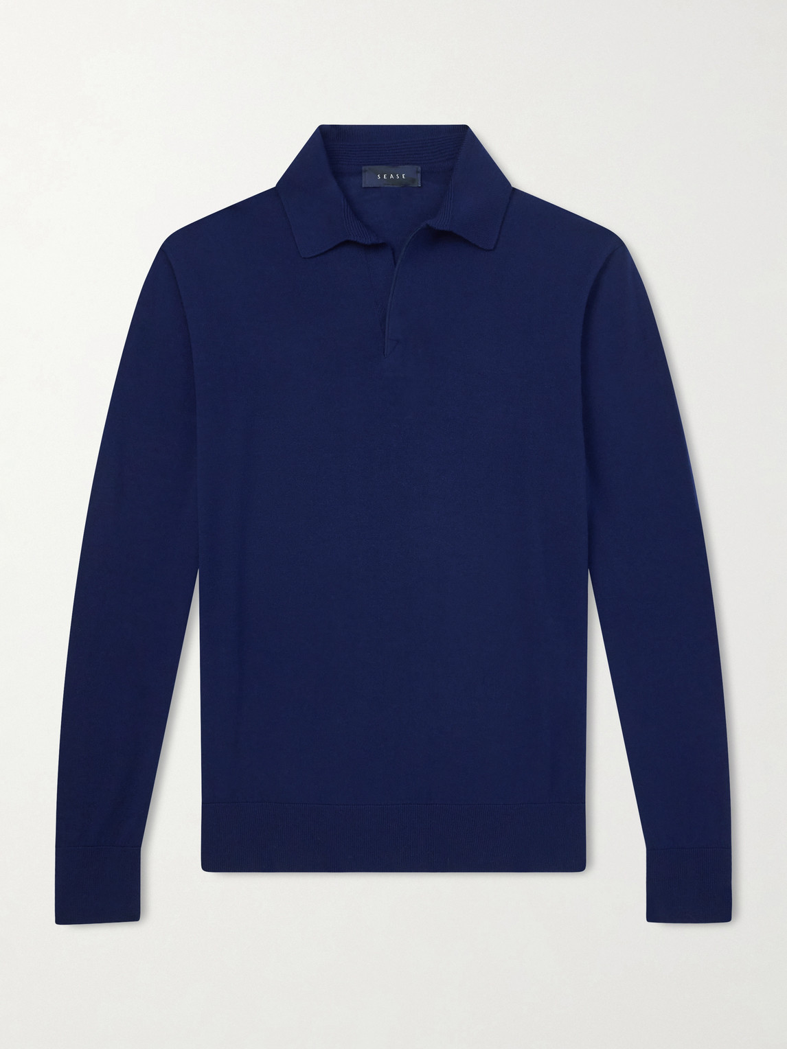 SEASE – Lasca Virgin Wool Polo Shirt