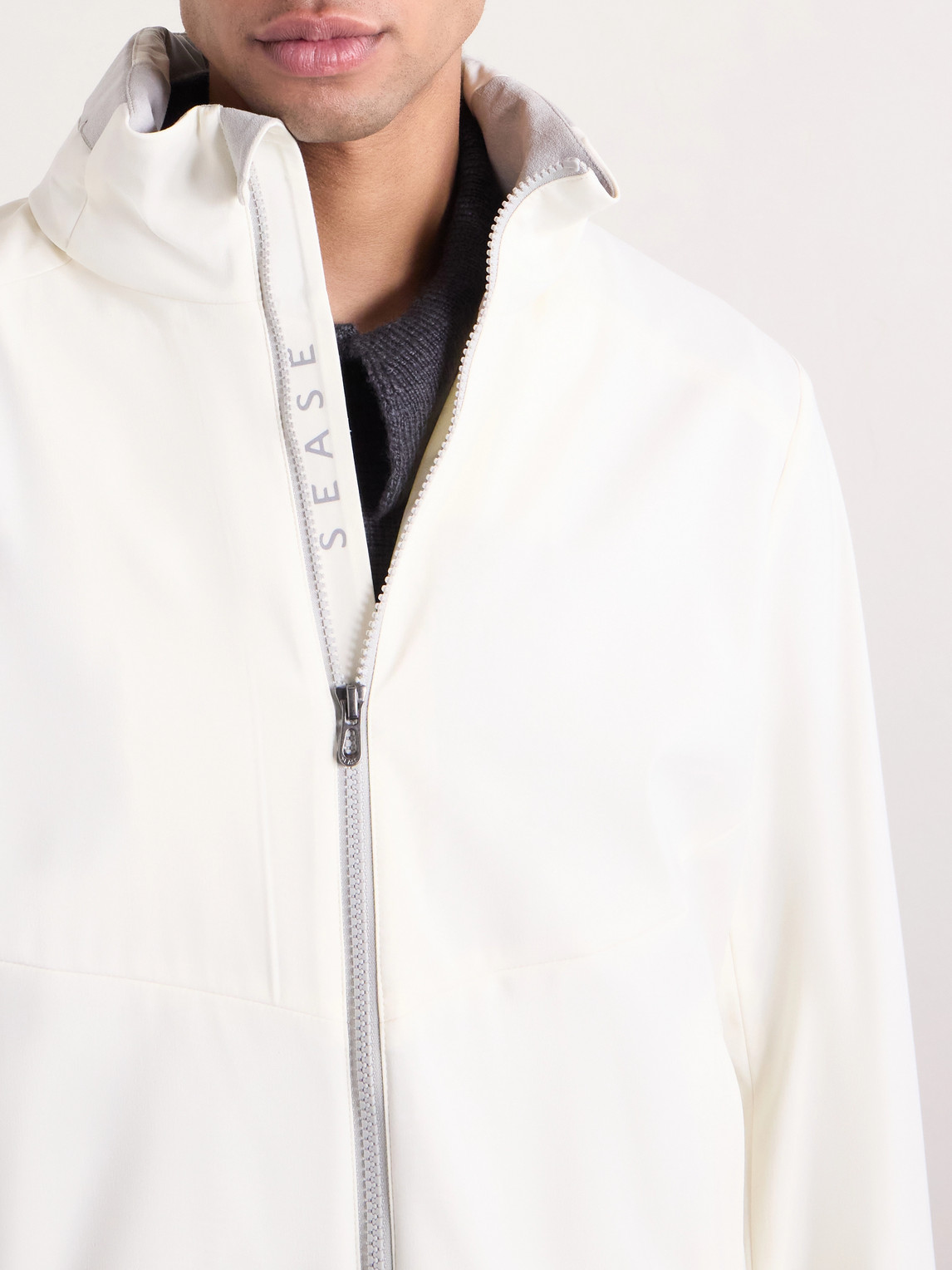  Sease - Cruise 2.0 Linen Hooded Jacket - Men - Neutrals - M 