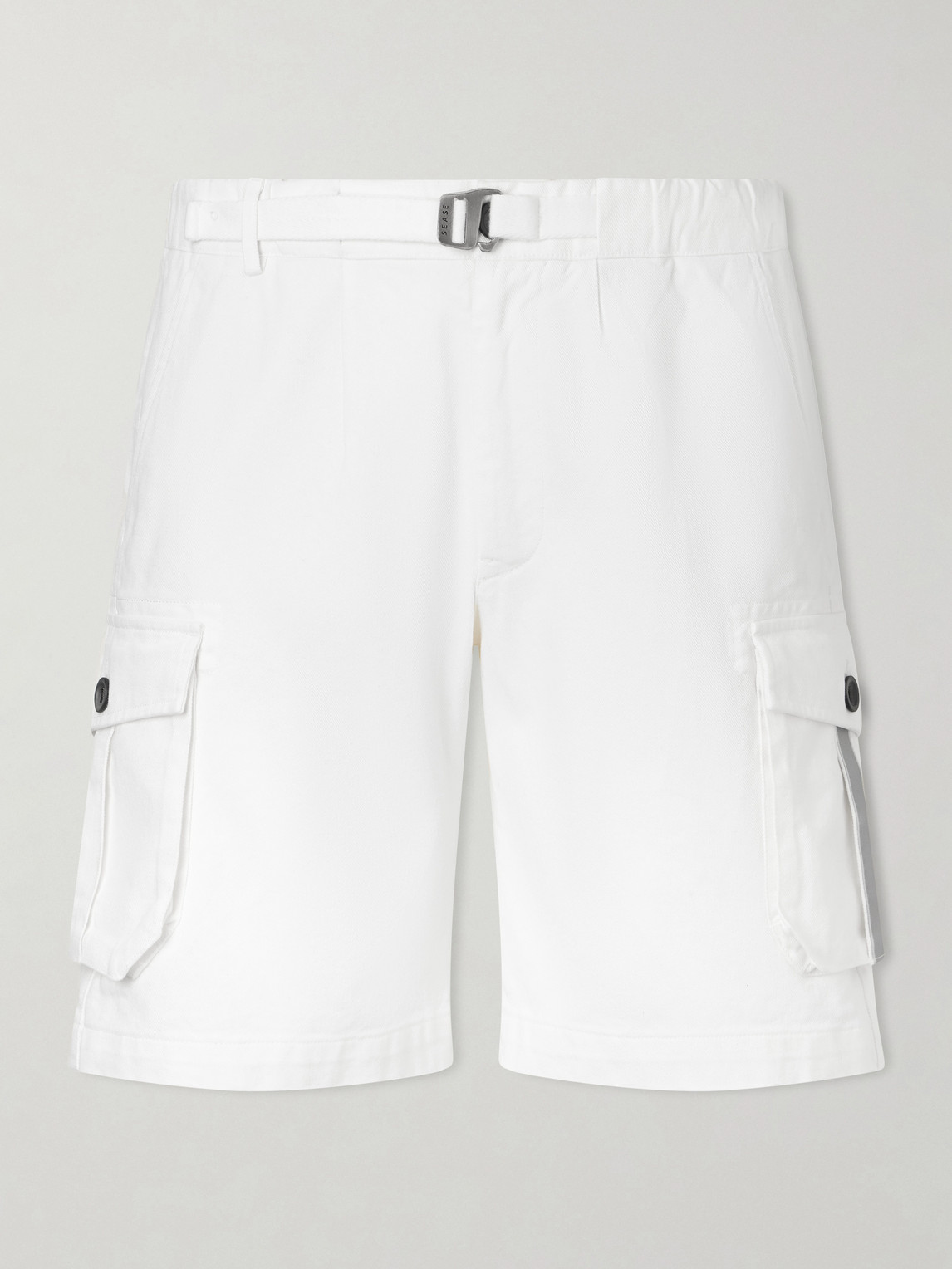 Sease Straight-Leg Cotton-Twill Shorts - Men