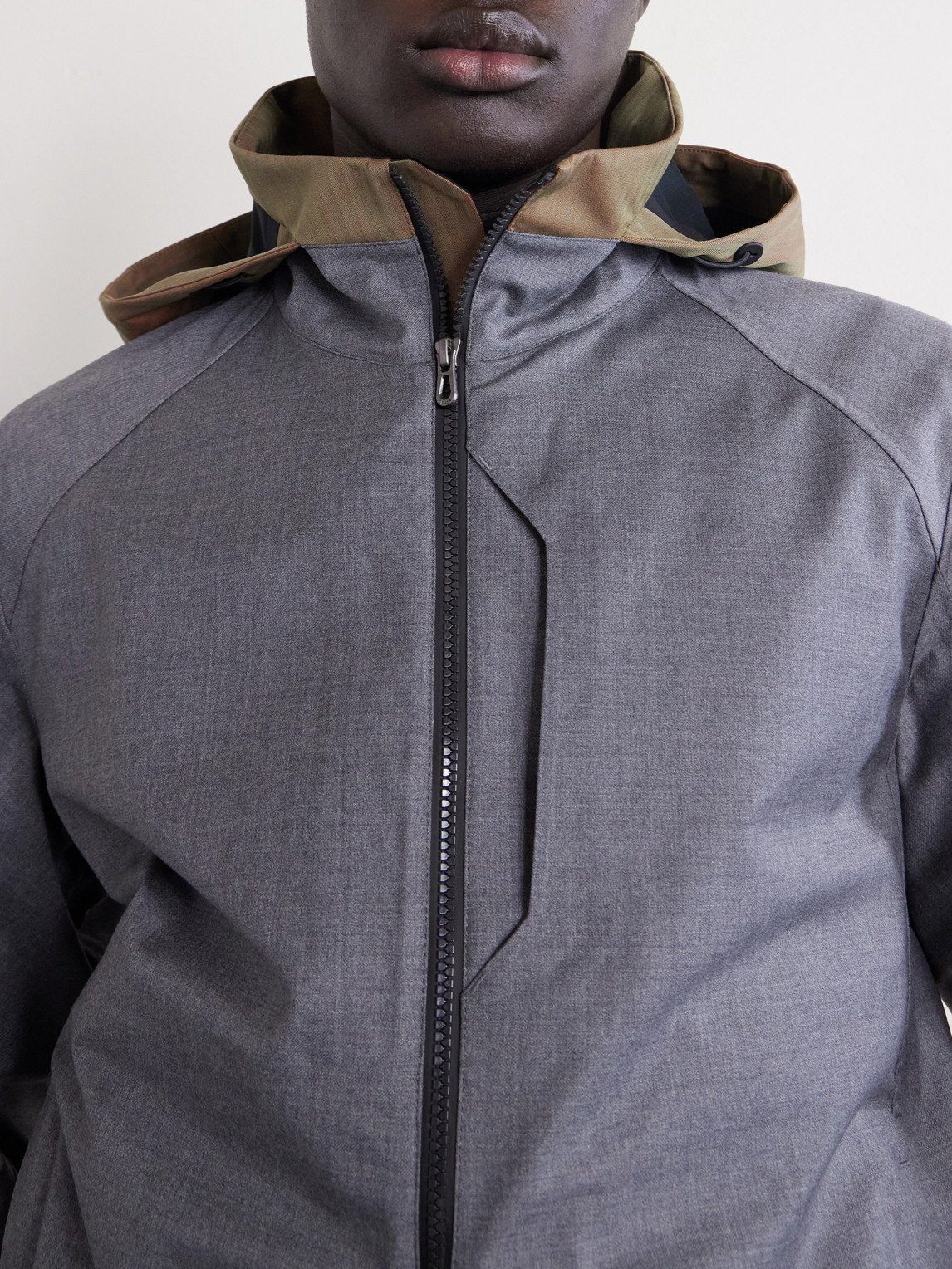 Summer Balma Virgin Wool Hooded Jacket