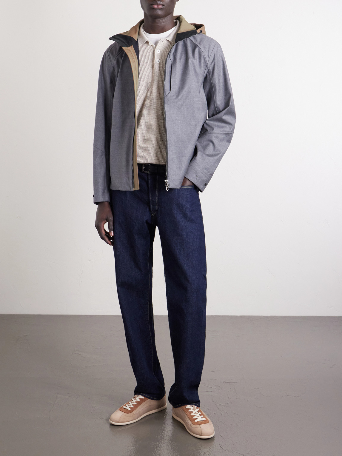 Summer Balma Virgin Wool Hooded Jacket